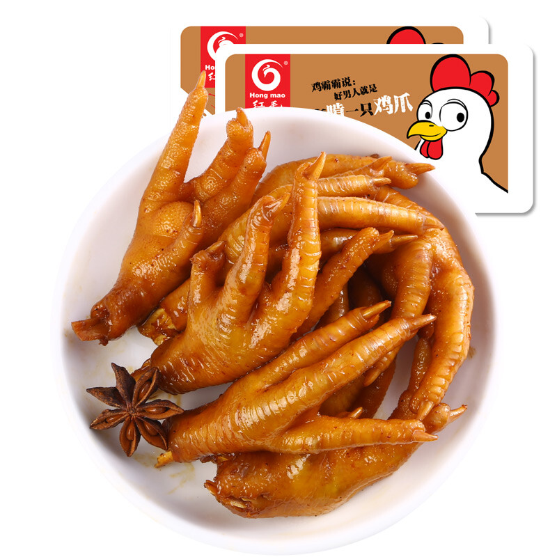 红毛鸡爪的包装