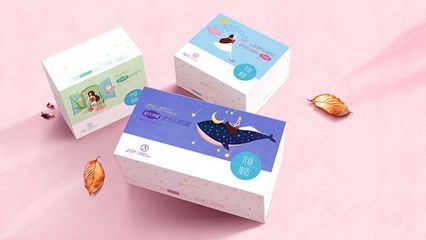 产后护理卫生巾创意包装