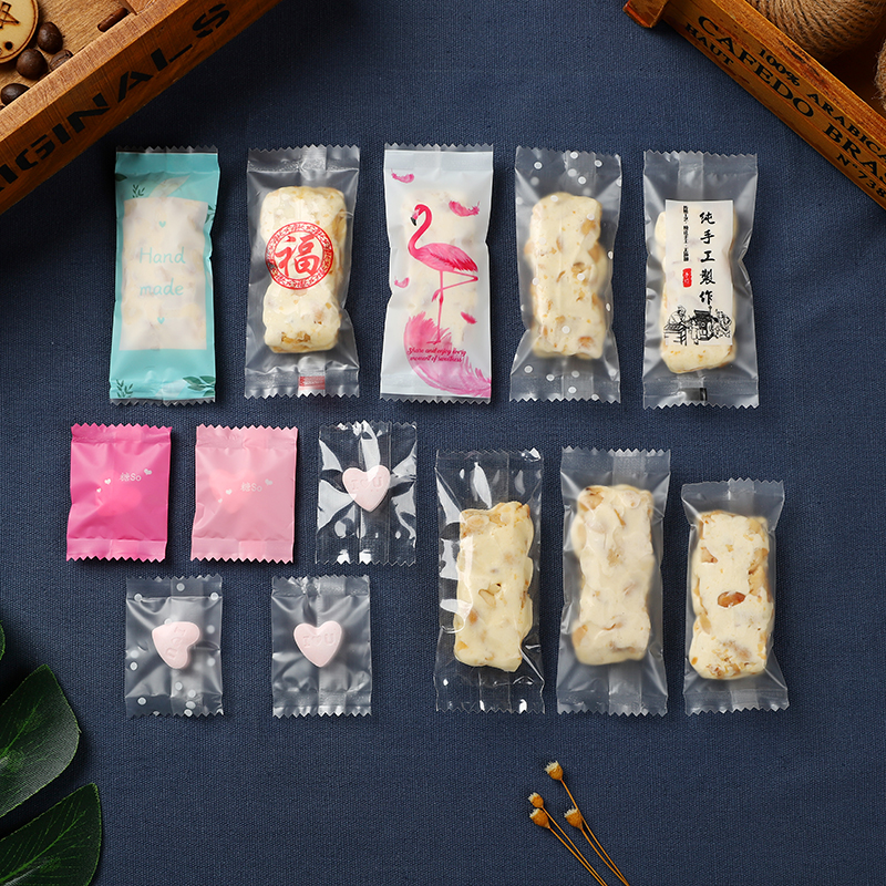 手工牛轧糖 包装很慢